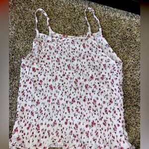 floral tank top